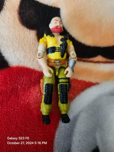 Vintage GI Joe Action Figure 1987 Taurus