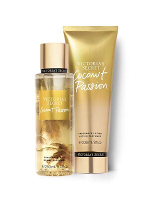 Coconut Passion 8.4oz Mist and Lotion Set Island Coconut Beach Days Scent