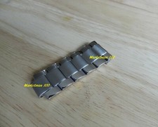 Stainless Steel Silver Top 6 Fixed Links to fit AR5980 Armani Men's Watch Strap