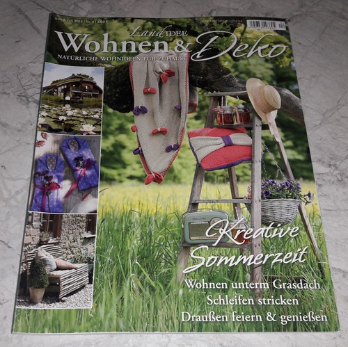 Landidee Wohnen & Deko 4/2015 Kreativer Sommer Fachwerkhaus Rosengarten Giersch