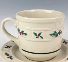 Longaberger Traditional Holly Cup - Made in USA