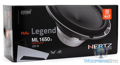 HERTZ ML1650.3 MILLE 6.5" LEGEND 250W COMPONENT 4-OHM WOOFERS SPEAKERS PAIR NEW - Picture 5 of 5