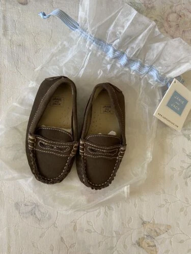 Ante marrón Janie and Jack Zapatos de Bebé