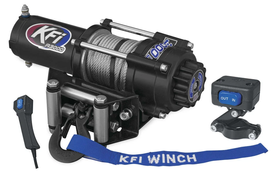 3000 lb KFI Winch Combo Kit (M4) For 2002-2005 Arctic-Cat 400 2x4 / 4x4 - Изображение 2 из 4