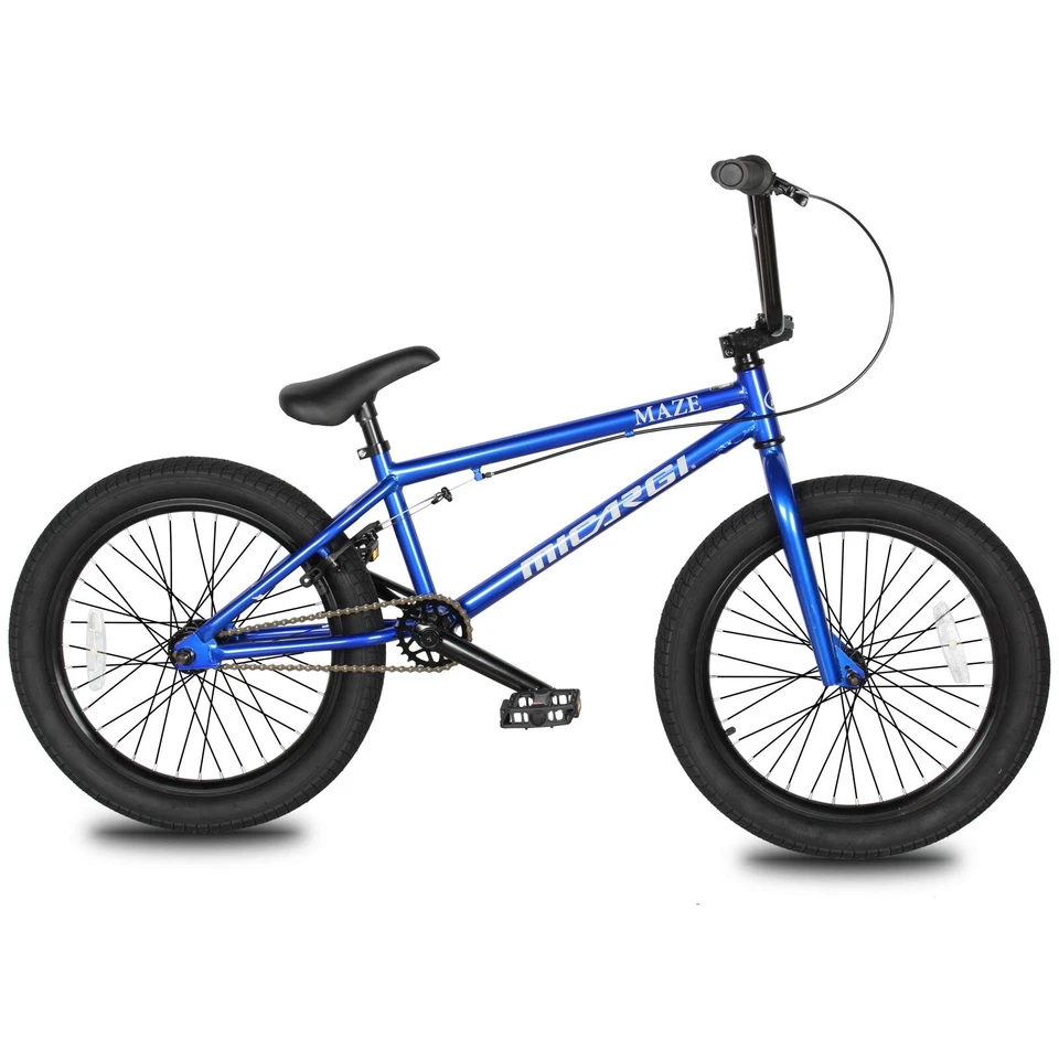 Bicicleta BMX Freestyle de 20” Manivela de 3 Piezas Exterior Micro Engranaje Bicicleta BMX de una sola velocidad Foto 2 de 4