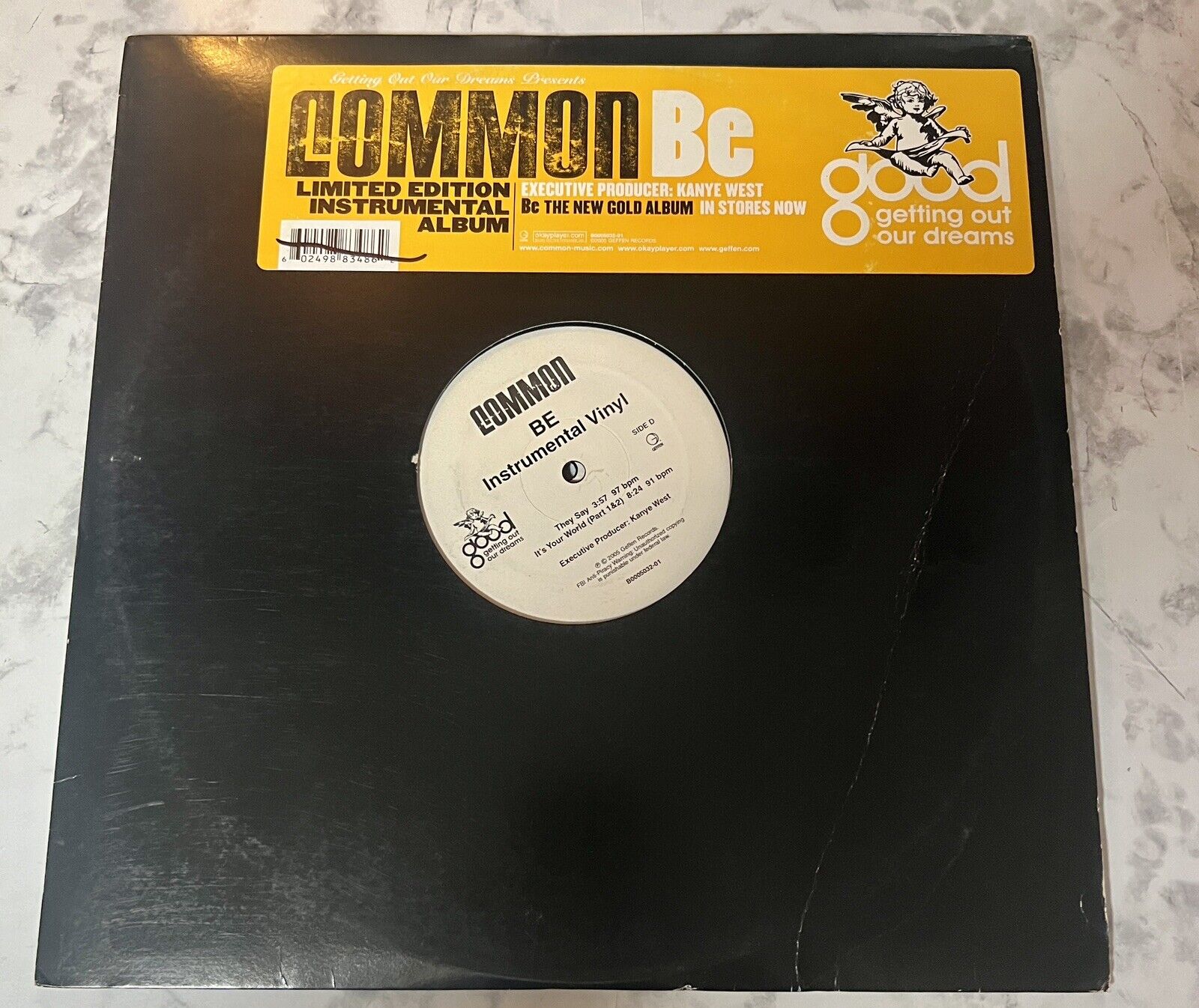 Common - Be (Instrumental Album) [2005] RARE 2LP Set w/ Kanye West J Dilla ✅