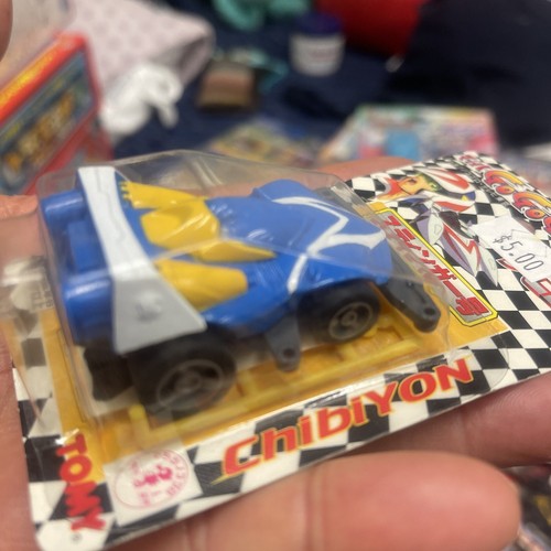 Tomy GoGoGo Speed Racer Pull Back Race Car Chibillion 04 Japan rubber tires 1998 - Picture 8 of 10