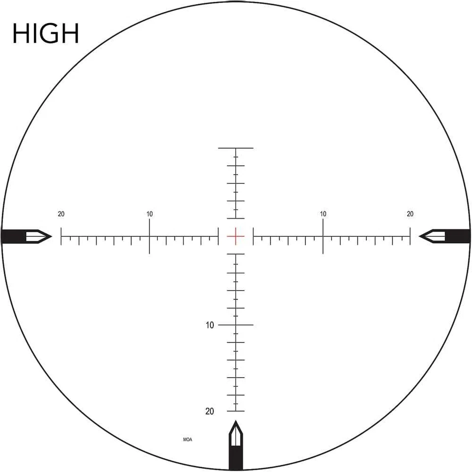 Nightforce NXS 8-32x56 illum MOAR-T F2 Scope w/Rubber Lens Covers/Sunshade C509 - Image 4 of 4