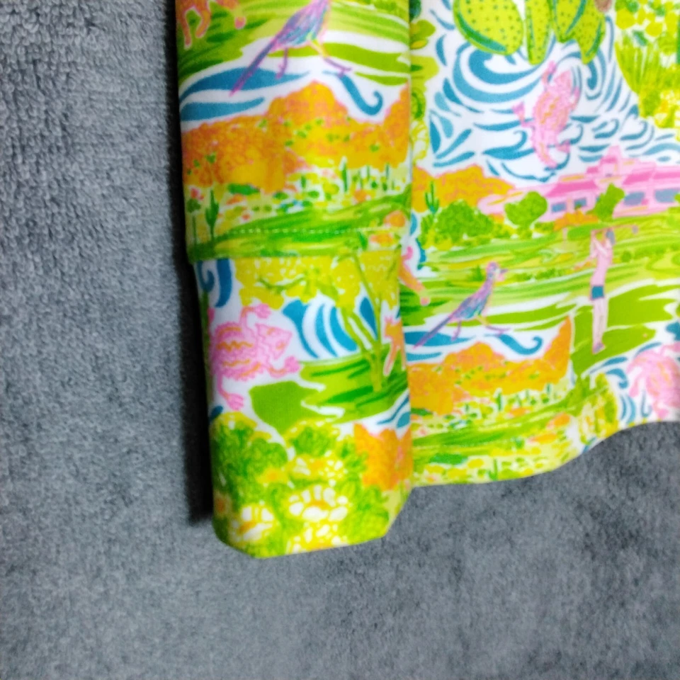 Camiseta polo Kaeli Smith para mujer talla XS verde golf Arizona manga larga cremallera Foto 2 de 4