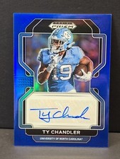 2023 Panini Prizm Draft Picks - TY CHANDLER - AUTO #RA-TCH 040/149