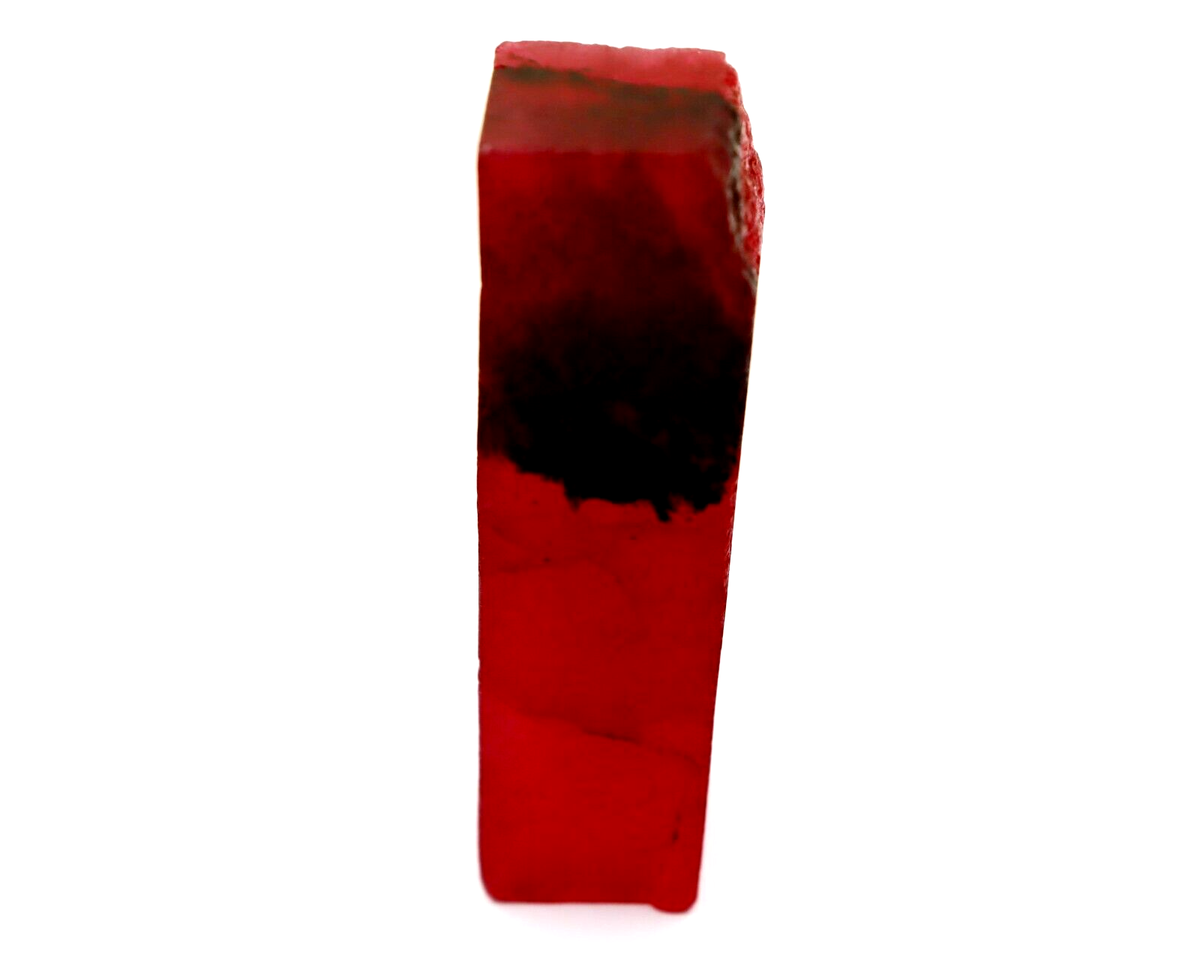Red Ruby Rough 204 Ct Gemstone Ruby Natural Certified Uncut Shape