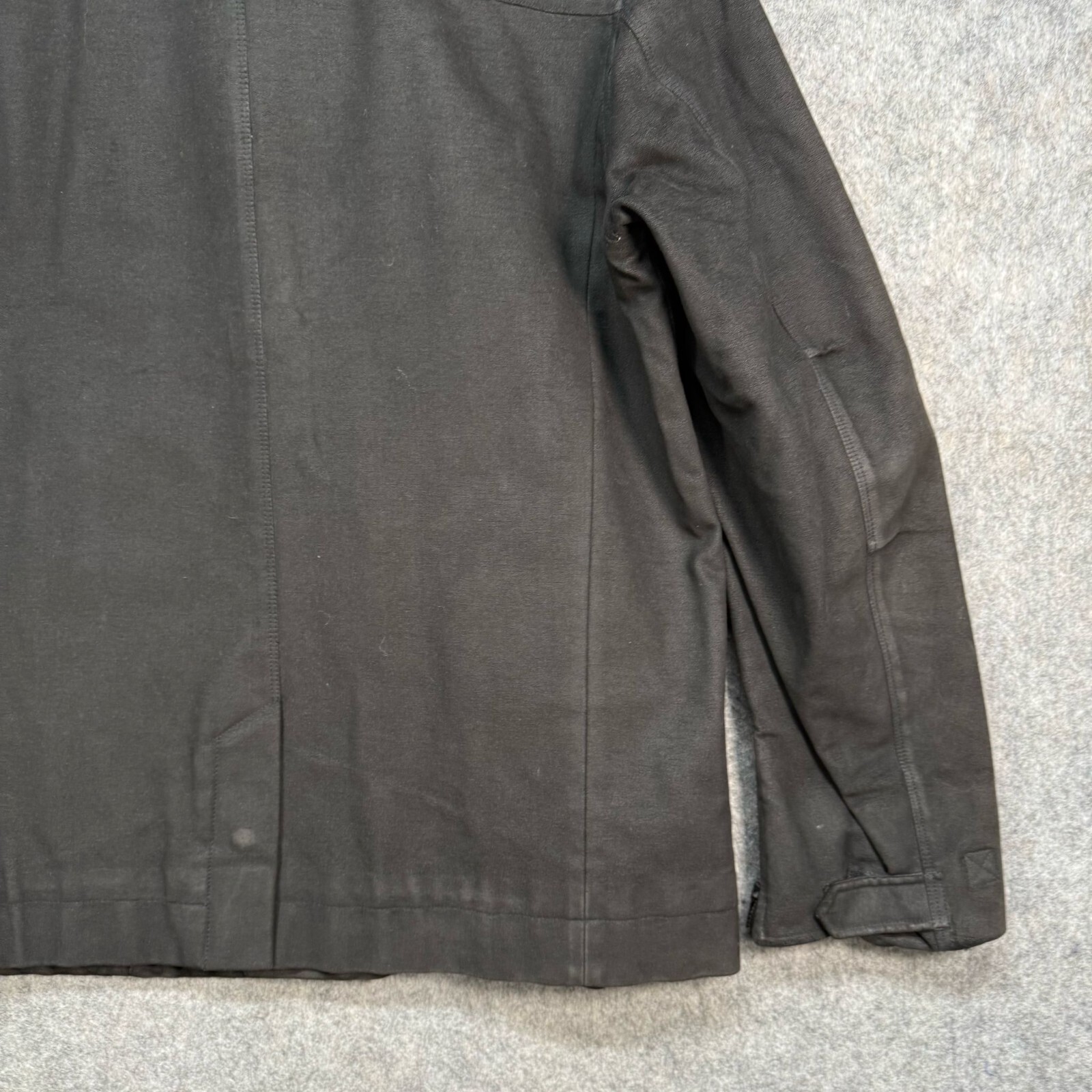 Reiss Jacket Mens Size UK Large Black Buttoned Ep… - image 13