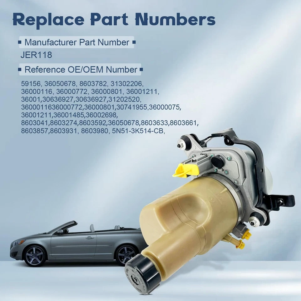 Bomba de dirección asistida servo eléctrica para Volvo S40 V50 C30 C70 36050678 2005-2013 Foto 4 de 4