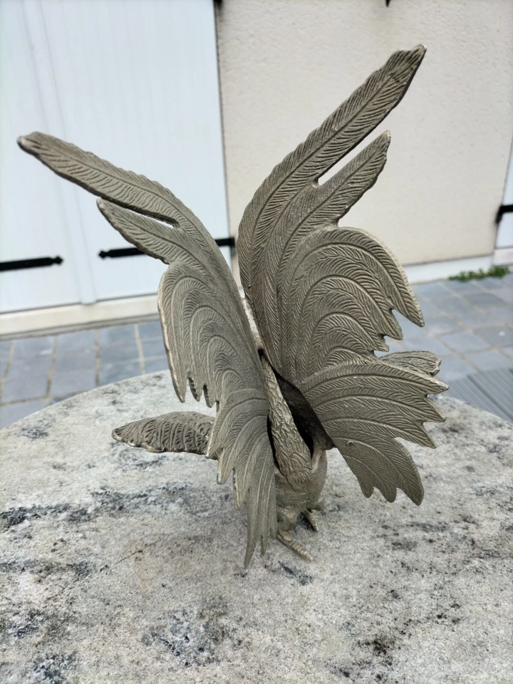 coq de combat en métal - Photo 4/4