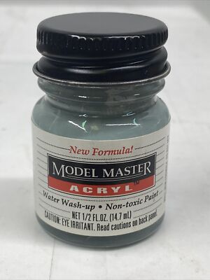 Testors Acrylic Model Master Hellblau Rlm 78 New Old Stock