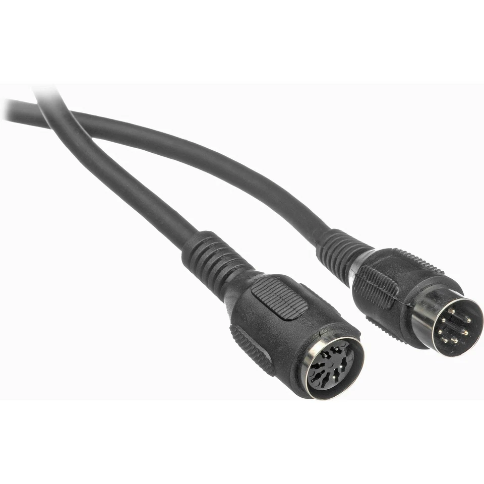 Bescor 25' Extension Cord 25ft- for MP-101 7pin din male to female - Image 2 of 2