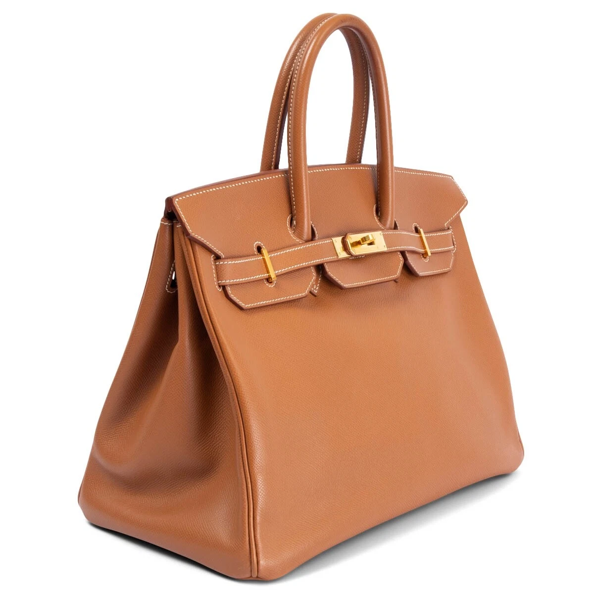 AN ÉTAIN EPSOM LEATHER BIRKIN 35 WITH ROSE GOLD HARDWARE, HERMÈS, 2020