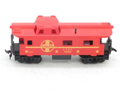 TYCO Scala HO 940625 Santa Fe Caboose - Foto 2 di 6