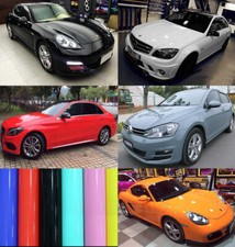 Bright Glossy Vinyl Gloss Film For Car Wrap Sticker Self-adhesive Bubble Free