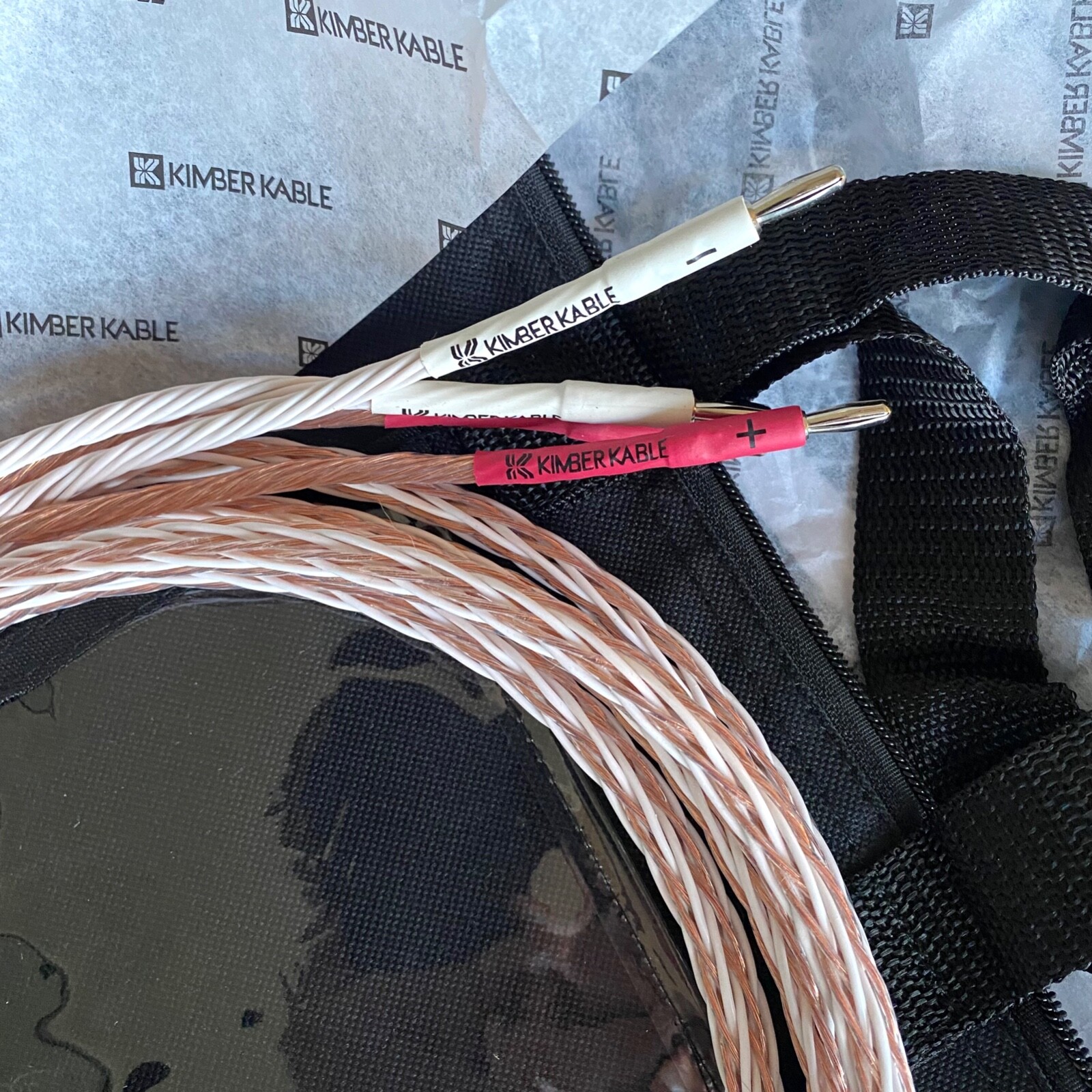 Kimber 8TC Speaker Cable 5 foot 6 inch pair with bananas eBay