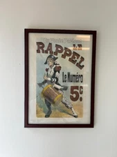 Les Maitres De L’Affiche – Lithograph – professionally framed under Glass