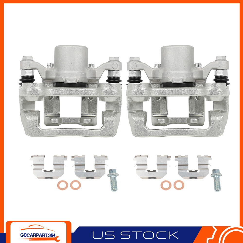 Rear Brake Calipers with Bracket for 2011-2015 Hyundai Sonata