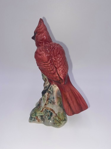 Vintage Beswick Red Cardinal Figurine No. 927 Bird 6" England - Picture 2 of 5