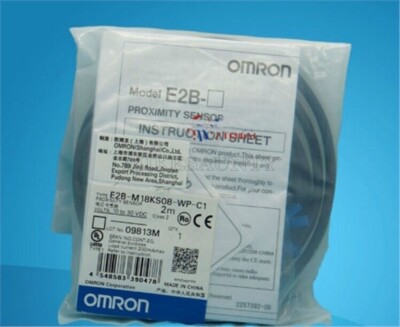 New 1Pcs E2B-M18KS08-WP-C1 10-30VDC Omron Proximity Sensor Plc Module vh