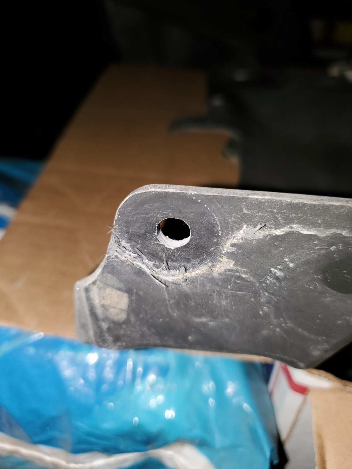 ASTON MARTIN RIGHT FRONT VENT PANEL PART# 8G43-F01990 USED