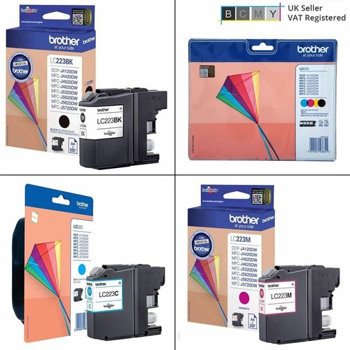 Genuine Brother LC223 Original Ink Cartridges For use with Brother
