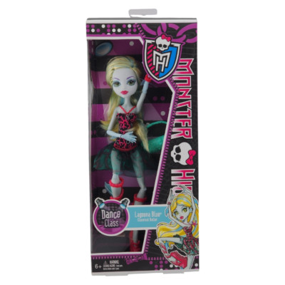 2012 Monster High Lagoona Blue Dance Class Classical Ballet Doll NOS Collectible