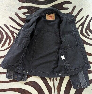 Y/project Black Denim Jacket Designer Paris Couture Avante Y/project Black Denim Jacket Designer Paris Couture Avante