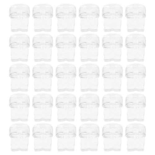 100pcs Charging Port Dust Plugs: Transparent Phone Port Cover Compatible For - 第 1/12 張圖片
