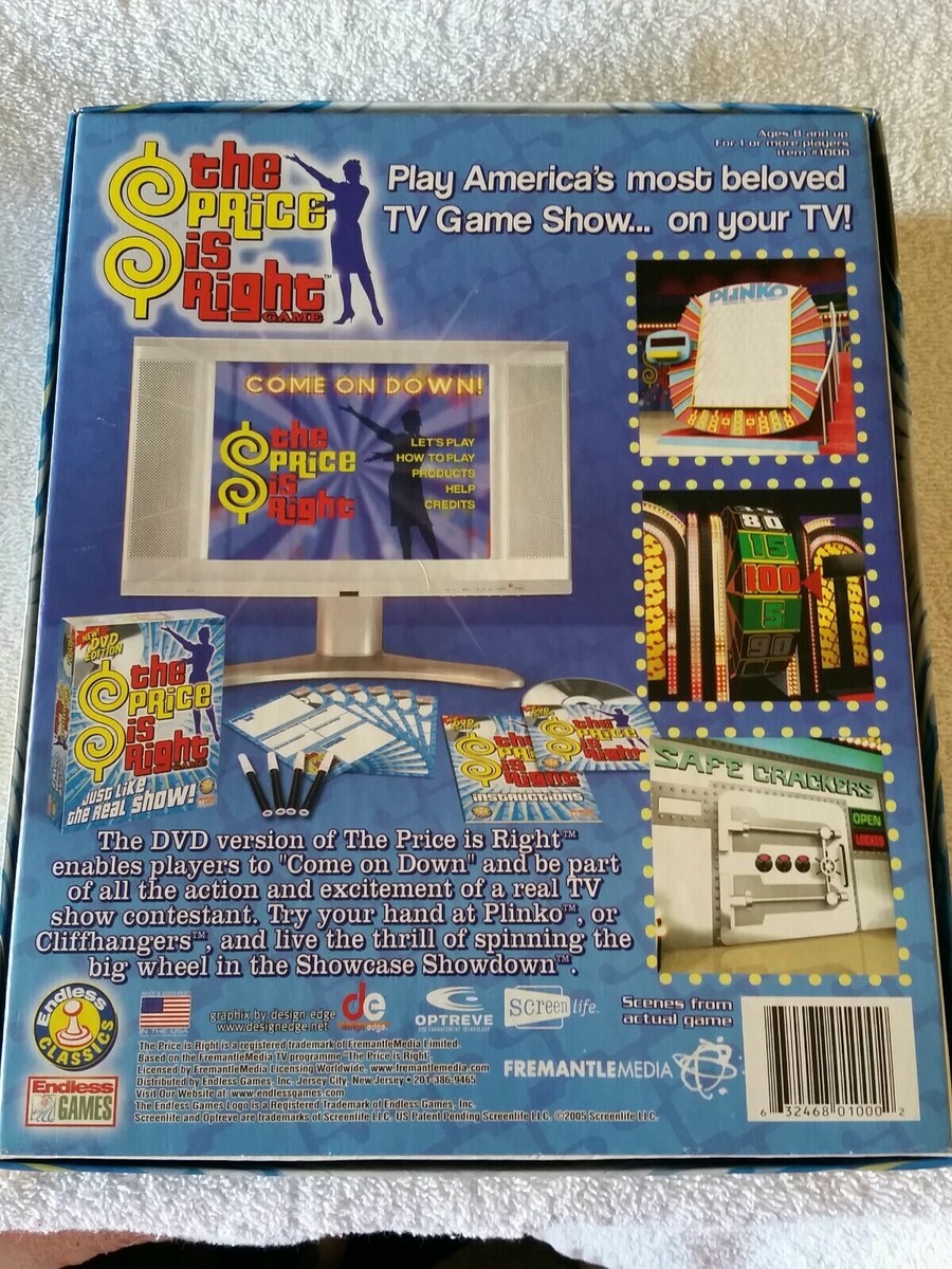 The Price is Right Game(DVD Disc Set) Tested 632468010002| eBay