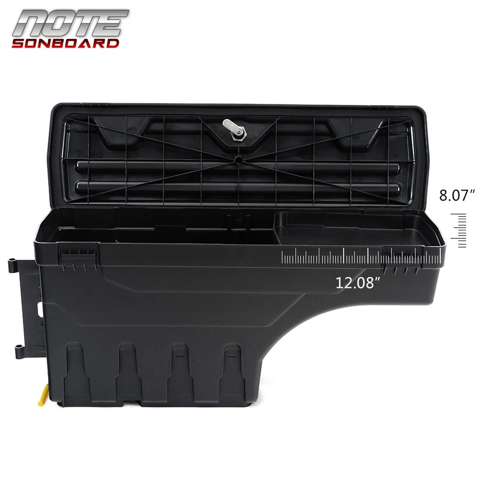 Fit For 17-2020 Ford F-250 F-350 Super Duty Truck Right Bed Storage Box Toolbox - Image 3 of 4