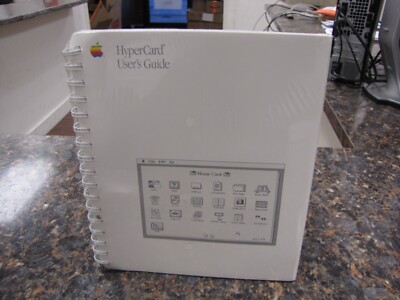 Vintage Apple 030-3081-C HyperCard User's Guide - New Sealed Box - JA27