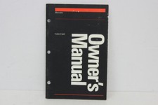 HERCULES COLOR CARD OWNER'S MANUAL GB200 RARE VINTAGE COLLECTIBLE