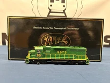 Atlas HO Reading #3673 GP40-2 Diesel Engine w/ DCC/Sound 10 000 412