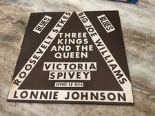 THREE KINGS & THE QUEEN LP Bob Dylan‎ Spivey LP-1004 1964 Ex/NM  Roosevelt Sykes