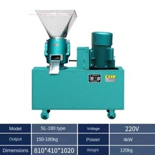 Macchina per pellettizzare e granulare bovini e pecore paglia piccola 180