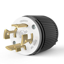 NEMA L14-20P Locking Plug Connector for Generator, Twist Lock Male Pl