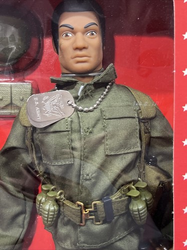 1996 GI Joe ACTION SOLDIER ~ afroamericano - Foto 4 di 12