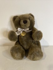 Vintage Teddy Bear Dakin Baron Bear Plush Brown 13 Inch 1986 Stuffed Animal Toy