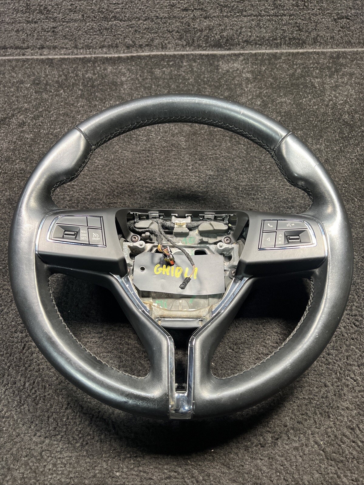 2014-2020 Maserati Ghibli Steering Driver Wheel black OEM 1033614XXXD