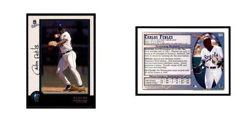 1998 Bowman Carlos Febles Baseball Cards #353 - Picture 3 of 3
