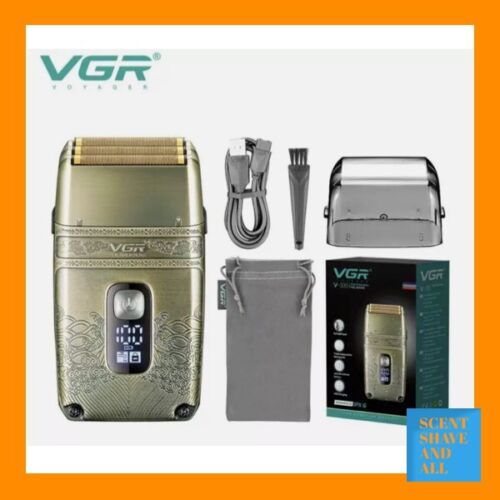 VGR Triple Foil Shaver Electric Razor Skin Fade IPX6 Waterproof V-335 FAST P&P - Picture 1 of 6