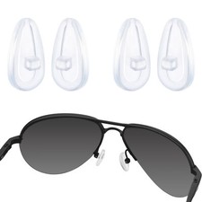 6 Pairs Clear Nose pads Nosepieces For-Oakley Wire tap 2.0 OO4145 Sunglass
