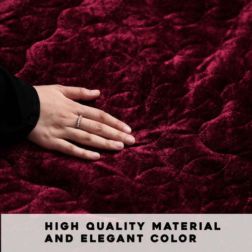 Cushioned Prayer Mats Thick Padded Muslim Janamaz Non Slip Velvet 120cm x 80cm - Picture 5 of 31