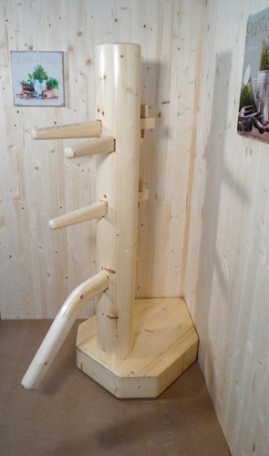 Wing Chun Wooden Dummy Closed Base Corner - Bild 7 von 23