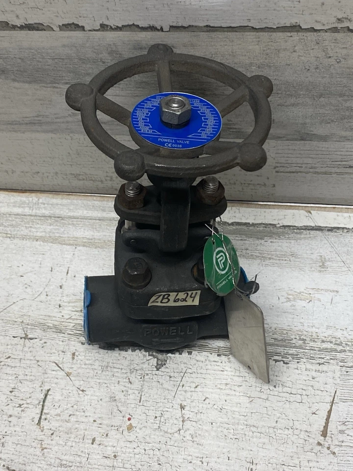 Powell Gate Valve 1" Globe Type 1975PSI CL800 A105N GL08TA58GB - Image 2 of 4